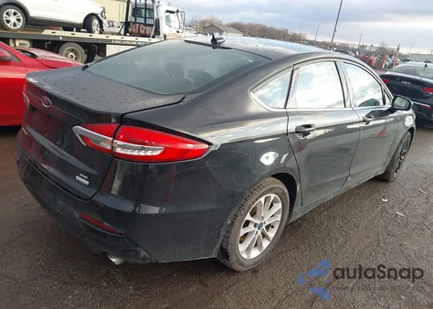 2020 Ford Fusion Se из США, поврежденный, VIN 3FA6P0HD1LR259541